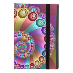 Beautiful Rainbow Colors Abstract Fractal Art iPad Mini 4 Case