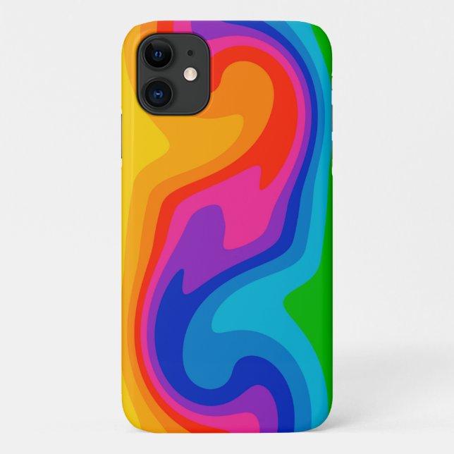 Beautiful Rainbow Colors Case-Mate iPhone Case (Back)