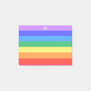 Beautiful Rainbow Post-it Notes