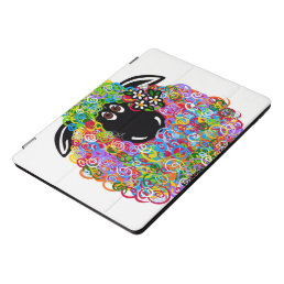 Beautiful Rainbow Sheep Of The Family iPad Pro Cover