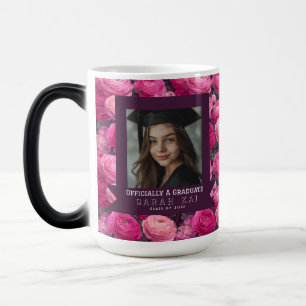 Beautiful Ranunculus Floral College Grad Color Morph Mug