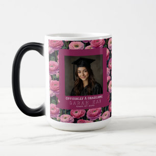 Beautiful Ranunculus Pattern Certified Pharmacist Color Morph Mug
