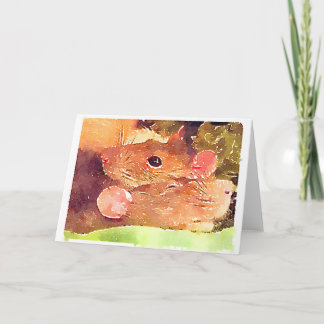 Beautiful Rats Greeting Card