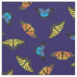 Beautiful Realistic Butterflies Butterfly Fabric