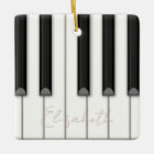 Beautiful Realistic Piano Keys Personalized Music