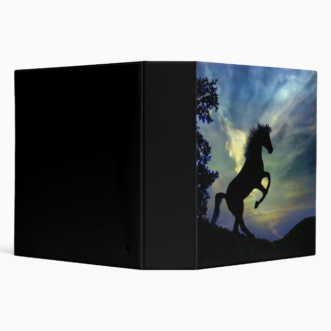 Beautiful Rearing Horse Binder (Background)