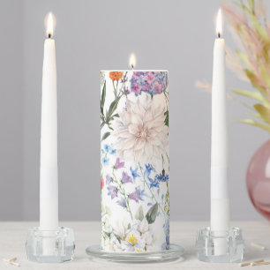 beautiful reception candle set