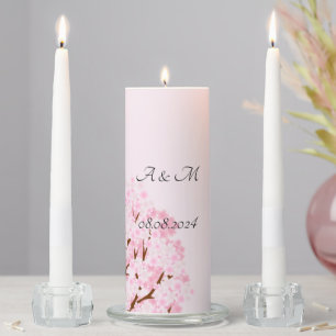 beautiful reception candle set
