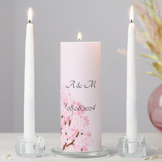 beautiful reception candle set (In Situ)