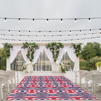 Beautiful red blue & white colorful vector amazing outdoor rug
