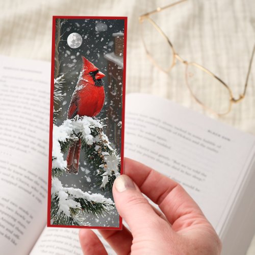 Beautiful Red Cardinal Bookmarks