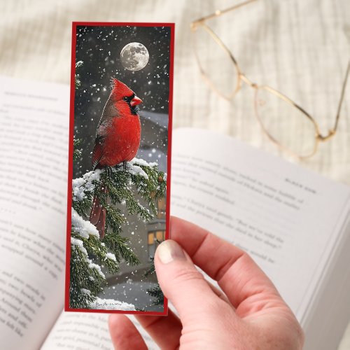 Beautiful Red Cardinal Bookmarks