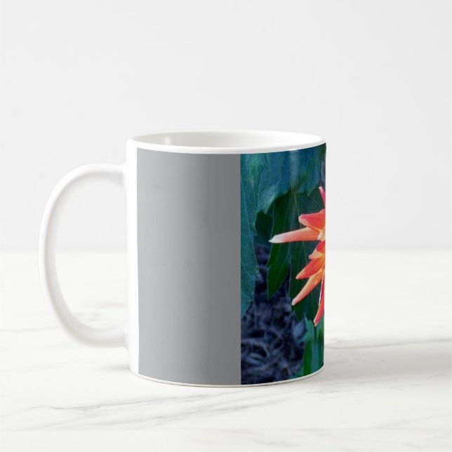 Beautiful Red Flower Designed Cup (Left)
