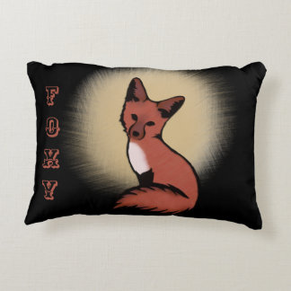 Beautiful Red Fox Decorative Pillow