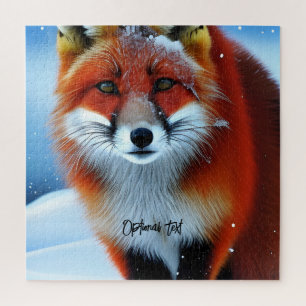 Beautiful Red Fox Jigsaw Puzzle