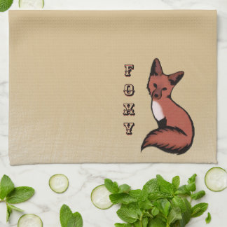 Beautiful Red Foxy Fox Towel