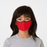 Beautiful Red Hearts Premium Face Mask