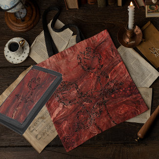 Beautiful Red Marble with Rose
