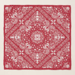 Beautiful Red Paisley Bandanna Scarf<br><div class="desc">Classic Western bandanna.</div>