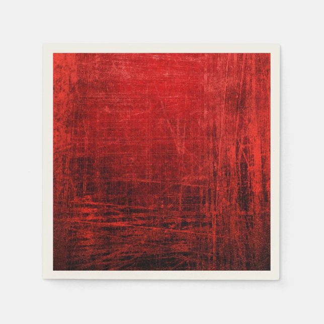 Beautiful Red Paper Napkins! Napkins (Front)