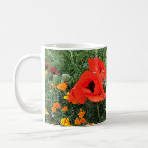 Beautiful Red Poppy Coffee Mug