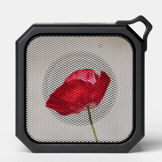 Beautiful Red Poppy Flower Bluetooth Speaker