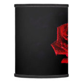 Beautiful red rose photo lamp shade (Left)