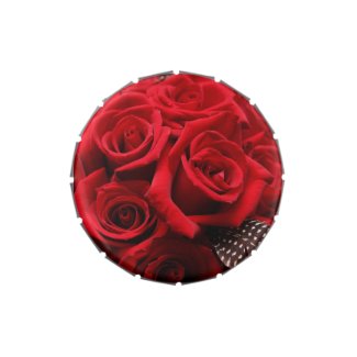 Beautiful Red Roses Jelly Belly Tin