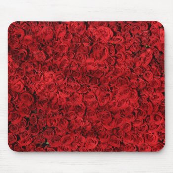 Beautiful Red Roses Mousepad by Designs_Accessorize at Zazzle