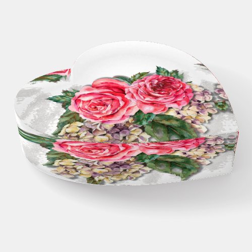 Beautiful Red Roses Paper Weight
