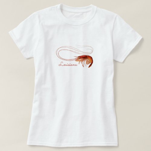 Beautiful Red Shrimp  T_Shirt