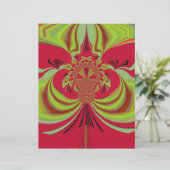 Beautiful red yellow design. Inspiration vector co (Standing Front)