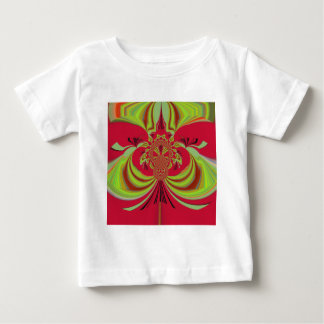 Beautiful red yellow design. Inspiration vector co Baby T-Shirt