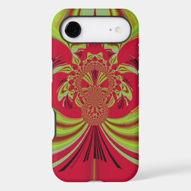 Beautiful red yellow design. Inspiration vector co Case-Mate iPhone Case (Back)