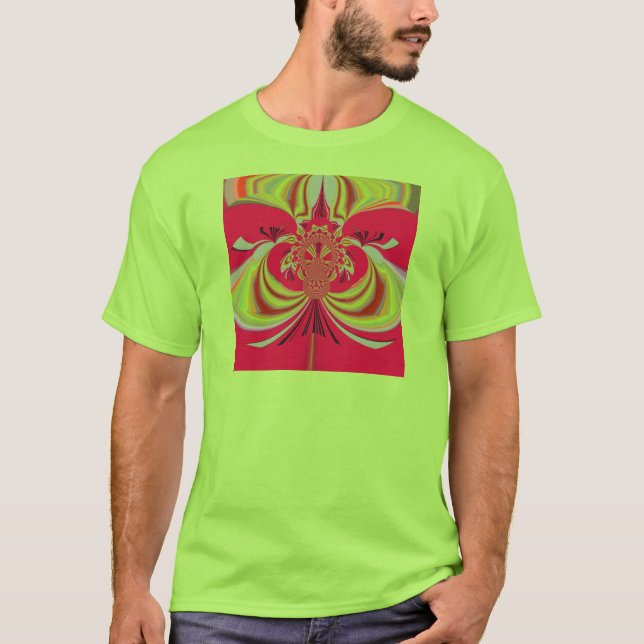 Beautiful red yellow design. Inspiration vector co T-Shirt (Front)