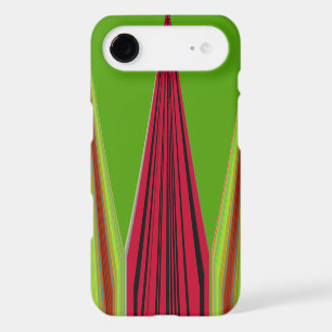 Beautiful red yellow green fractal art design      iPhone 17 air case