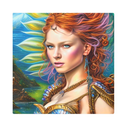 Beautiful Redhead Fairy_ Fantasy Art _ Magical Art