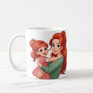 Beautiful redhead mom coffee mug