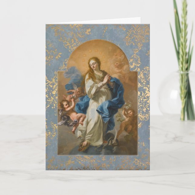 Beautiful Religious Christmas Card (Front)