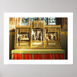 Beautiful religious scenes poster