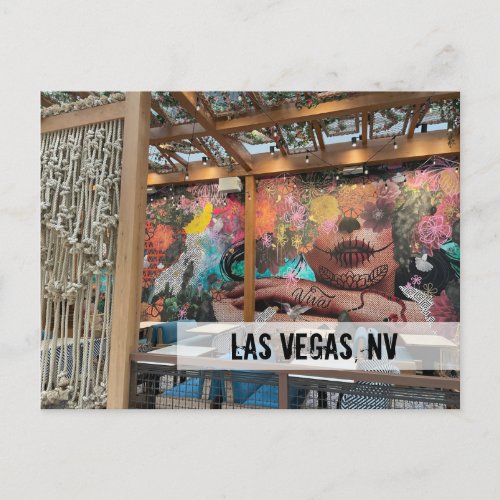 Beautiful Restaurant Viva Las Vegas Postcard 