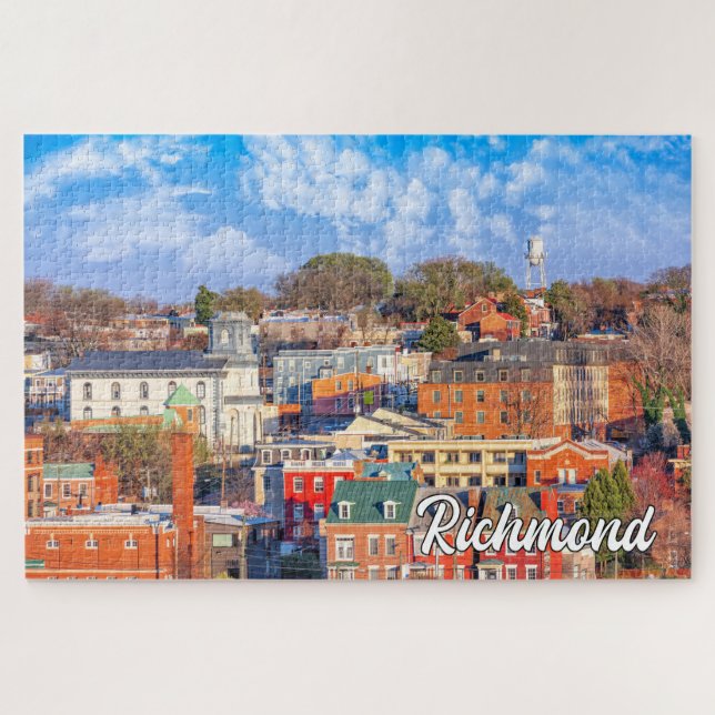 Beautiful Richmond, Virginia, United States Jigsaw Puzzle (Horizontal)