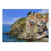 Beautiful Riomaggiore, Cinqueterre (Front Horizontal)