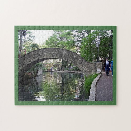 Beautiful River Walk San Antonio Jigsaw Puzzle