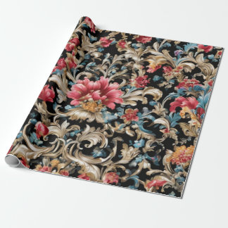 Beautiful Rococo Style  Wrapping Paper