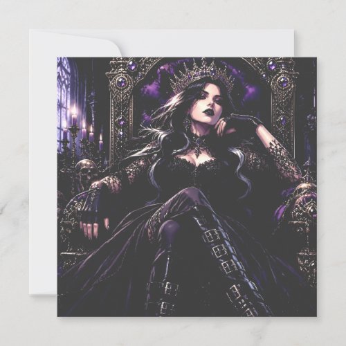 Beautiful Romantic Gothic Queen