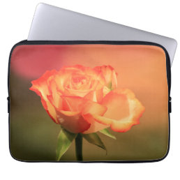 Beautiful Romantic Rose Photograph Laptop Sleeve
