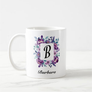 Beautiful Romantic Spring Colorful Girly Flowers Coffee Mug
