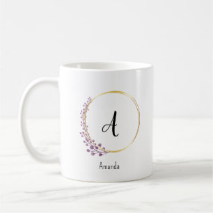 Beautiful Romantic Spring Colorful Girly Flowers Coffee Mug