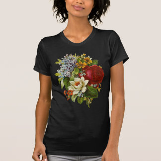 Beautiful Romantic Summer Bouquet with Red Rose T-Shirt